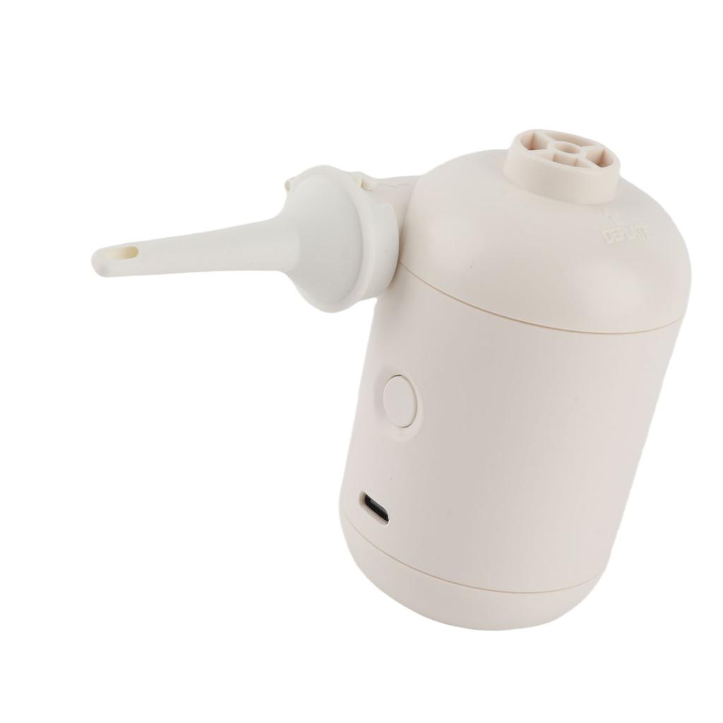Tiny Pump Fast Inflation Pumping Portable Mini Electric Air Pump with 4 Nozzles For Storage Bags Rubber Boats Swimming