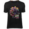 Sugar Skull Candy House - Colorful Patterns, Mushroom Roof & Halloween Lanterns