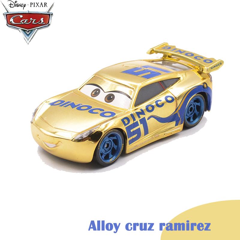

Новий Disney Pixar Тачки 3 Блискавка Маквін Рамірез Дядько Мак Джексон Лита модель Дрібні іграшки Машинка Хлопчик Новорічний подарунок