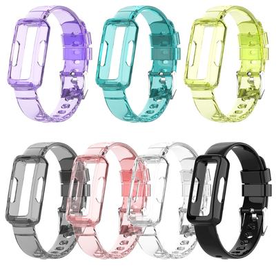 Módní řemínek k hodinkám pro Fitbit-Luxe/Luxe Inspire Smartwatch Silikonový sportovní náramek Náhradní pás Pásek k hodinkám