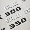 3D ABS Car Sticker Logo GLK220 GLK300 GLK350 Rear Trunk Letters Badge Emblem For Mercedes Benz GLK Series GLK220 GLK300 GLK350