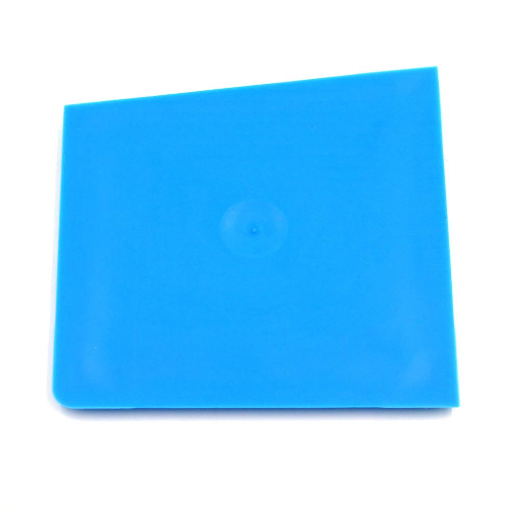 Blue Sealant Finishing Spatula 86x86x5mm Large Caulking Silicone Sealant Scraper