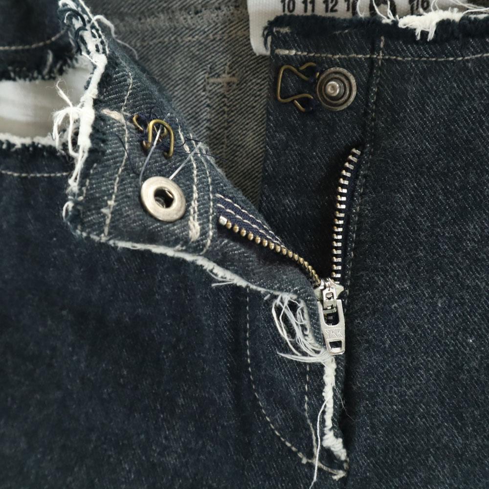 MARTIN MARGIELA Straight denim pants 36 black Women Used