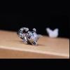 Retro Bulldog Puppy Ring For Men Women Cute Silver Color Adjustable Ring Pet Handmade Jewelry Accessories Unisex Gift For Lovers