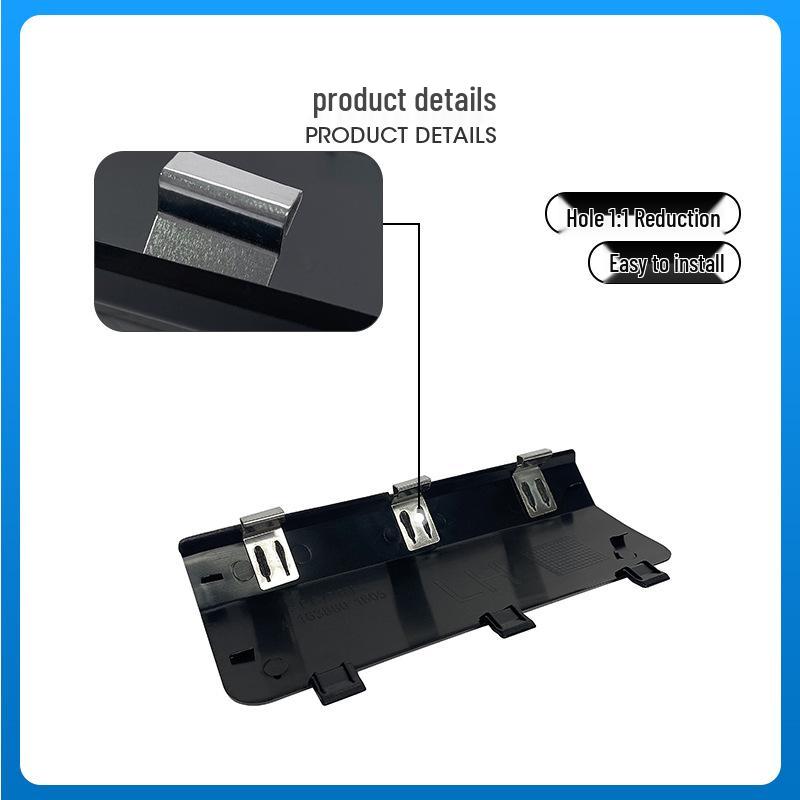 Pasuje na Mercedes-Benz třídy ML W163 2001-2005 Kryt tažného háku zadního nárazníku 1638801605/1638801705