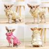 Waterproof Puppy Jacket Coat With D-ring Winter Warm Fleece Dog Clothes For Small Medium Dogs Cats Yorkie French Bulldog Outfits