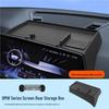 Compatible with BMW X5 LX3 iX1 Center Console Silicone Storage Box for New 3 & 5 Series - Rear Screen Decoration.