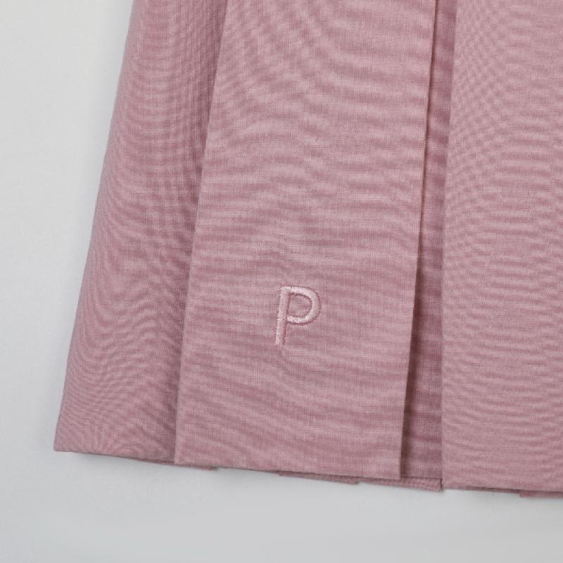 Playboo Airy Inverted Pleats Skirt W Inner Pants