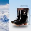 New rain shoes men's fashion anti-tall tube men's new non-slip rain boots 36-52 extra large size