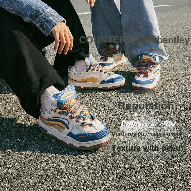 New LiNing CF Tracing Honor Cushioning Wear Resistant Low Top Casual Shoes Women's Ecru AGCT330-4