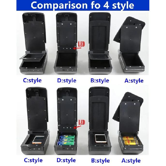 For MG MG3 MG 3 Armrest Box For MG MG3 2025 Car Armrest Box Center Storage Box Interior Retrofit Car Accessories