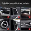 1pcs Mounted Car Fragrance Air Vents Car with Aromatherapy Essential Oil Rotating Ornaments Car Interior Decorations Christmas
