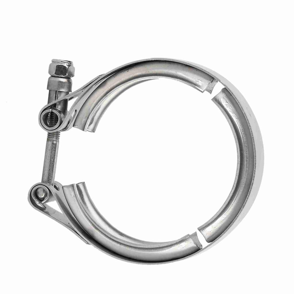 Universal 2,5 tommer 63 mm Bil Auto V-bånd Turbo Downpipe Eksosklemme M6 Skrue