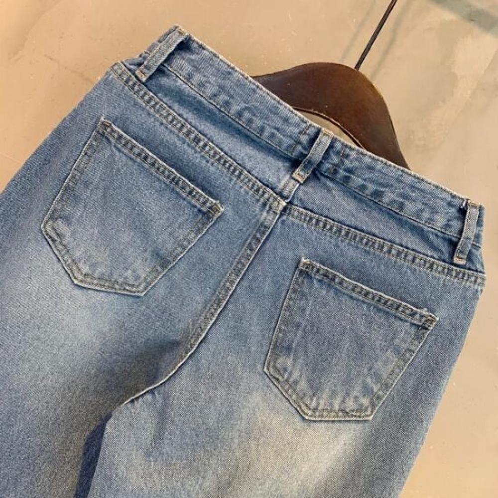 C S In The Room Ykk Zipper Out poCket waShIng Wide jeanS One Color