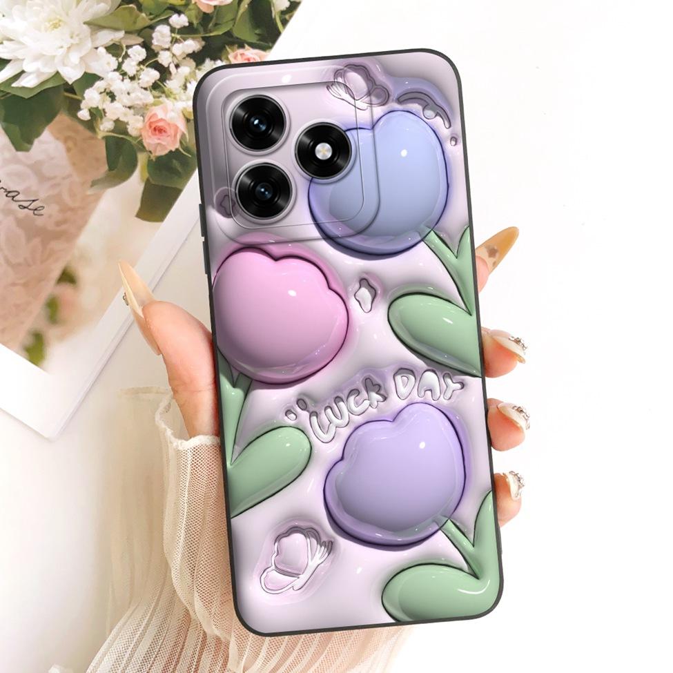 For Honor X5c Casing For Honor X5c Plus Case Cover Luxury Fashion Cute Cartoon Funny Painted Silicone Casing NLA-LX1 NLA-LX2P