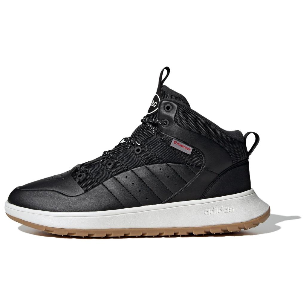 Adidas Fusion Storm 2.0 Trendy Comfortable Non-Slip Durable Mid-Top Basketball Shoes Unisex Sneakers Black JP7713