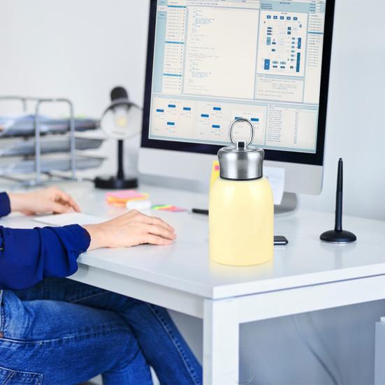 300ml mini izolovaný pohárek Nerezová termoláhev na horké studené nápoje Cestovní hrnek na kávu odolný proti úniku