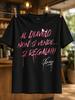 Al Diavolo Pink Dripping Italian Phrase With Signature Rebellious Rock Lyric Lettering Style Unisex All Tshirt