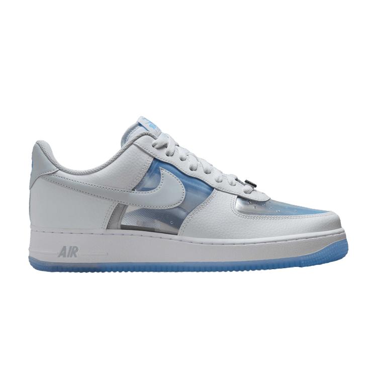 

Nike Мужские кроссовки Air Force 1 Low Invisible Woman 2.0 Белые Университетский-синий Чистый-платиновый IB5724-100 42.5