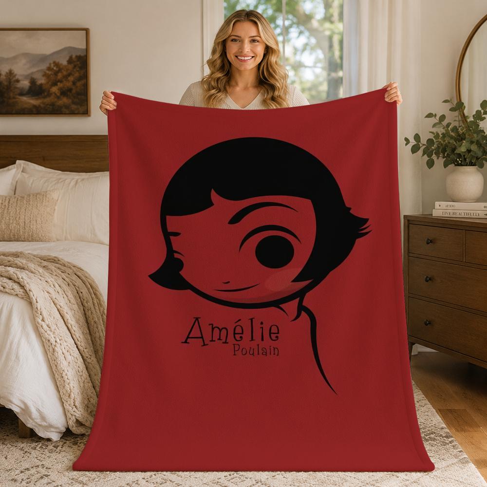 Movie A-Amelie Throw Blankets Soft Warm Flannel Blanket Bedding For Bed Living Room Home Sofa