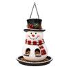 Wild Bird Feeding Display with Christmas Character, Hanging Outdoor Food Station for Garden, Yard, and Porch Use