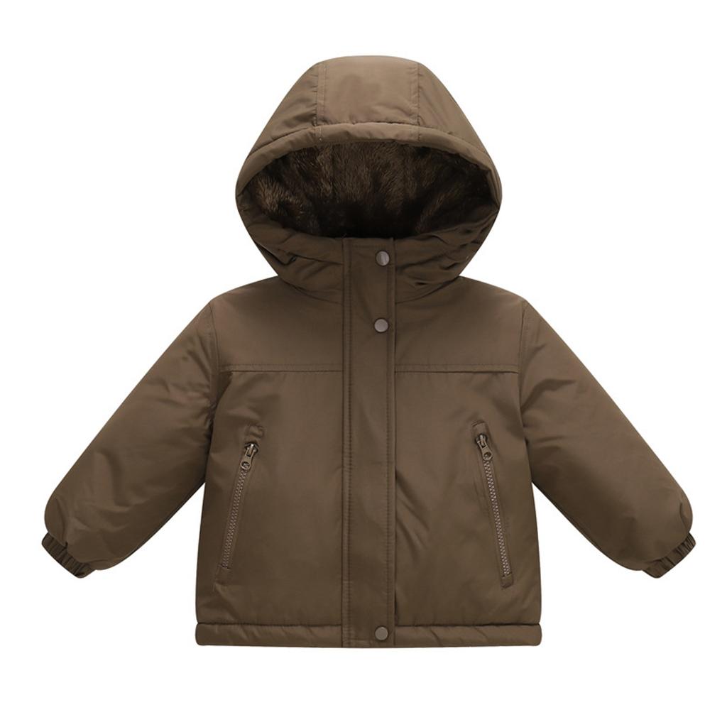 Children's Fashionable Casual Hooded Down Jacket
