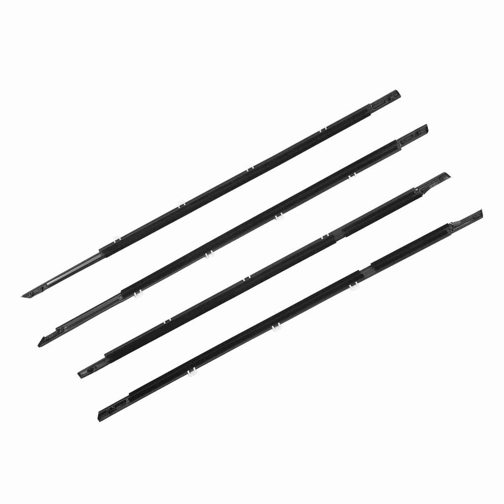 4Pcs Weather Stripping Windows Seal Belt 02WSA1302ASL Rugged Stylish Anti Leak Weatherstrip Window