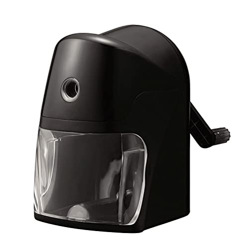 Kutsuwa Pencil Sharpener Super Safety Pencil Sharpener Black RS039BK