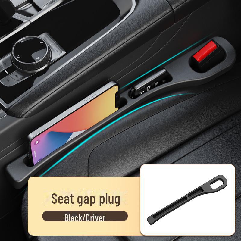 Leak-Proof Car Seat Gap Filler for Storage and Seam Protection