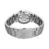 Seiko 5 Series Waterproof Mens Watch Calendar Day Display Mechanical Movement Stainless Steel Strap Men Watches White SNKA01K1