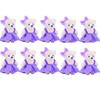10pcs/set Plush Doll Bear Plush Foam Toys Foam Bear Cartoon Bouquet Doll  Graduation Gifts