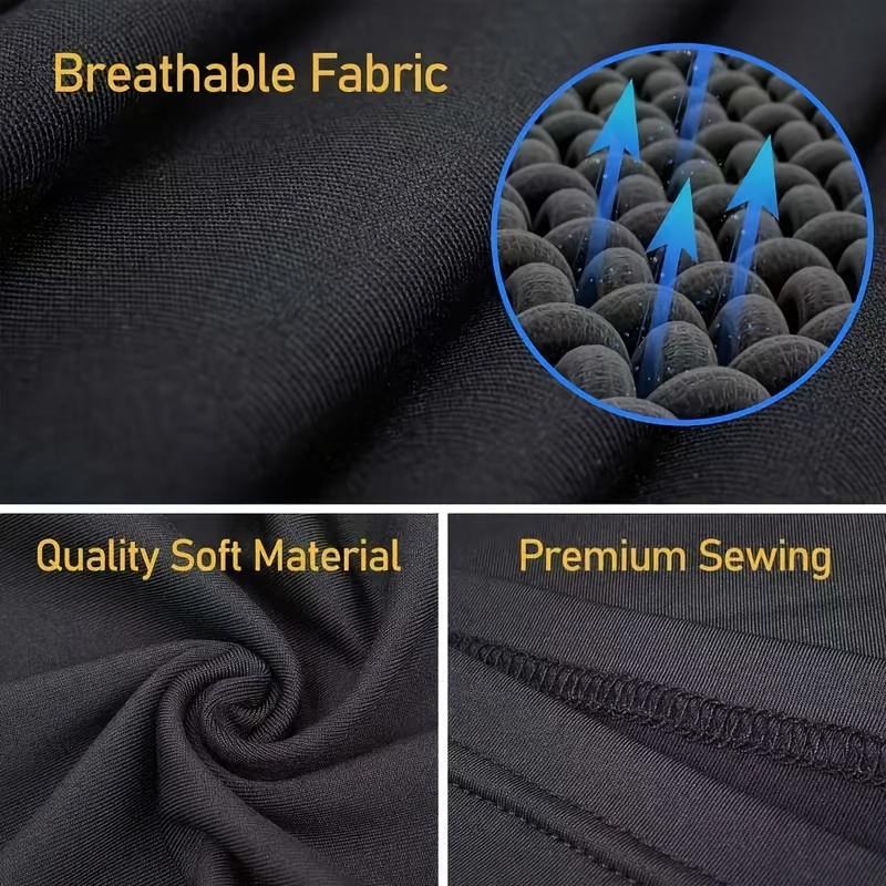 1pc Black Breathable Cycling Face Mask - Sun Protection, Wind & Dust Resistant, Comfortable Outdoor Sports Neck Gaiter for Men, PVC Coated