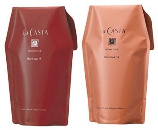 

LaCasta Aroma Esthe Hair Soap 35 Hair Mask 35 Refill Set