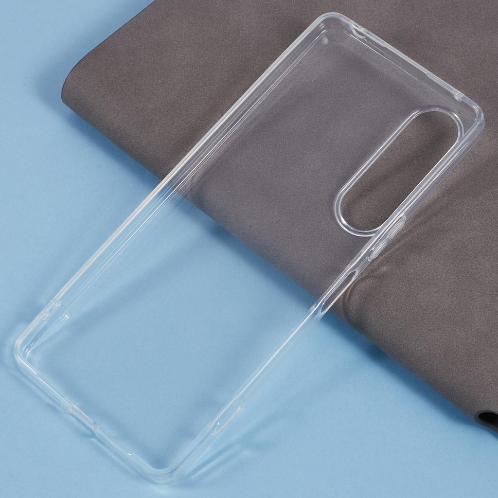 X-LEVEL for Sony Xperia 1 V Case TPU Slim Thin Crystal Phone Cover