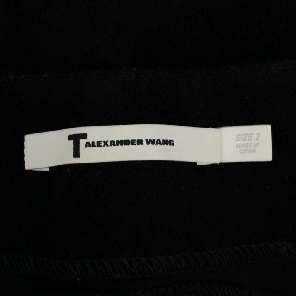 Alexander Wang Midi délka Přední zapínání na dva zipy Upnutá sukně 2 černé Dámské Použité