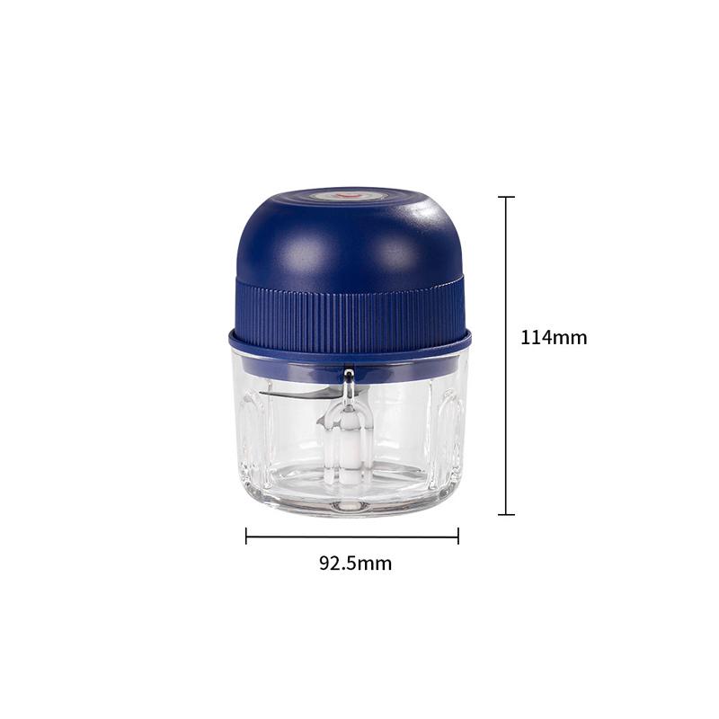 260Ml Electric Mini Garlic Chopper Usb Meat Grinder Ginger Vegetable Crusher With Safety Switch Portable Small Food Processor
