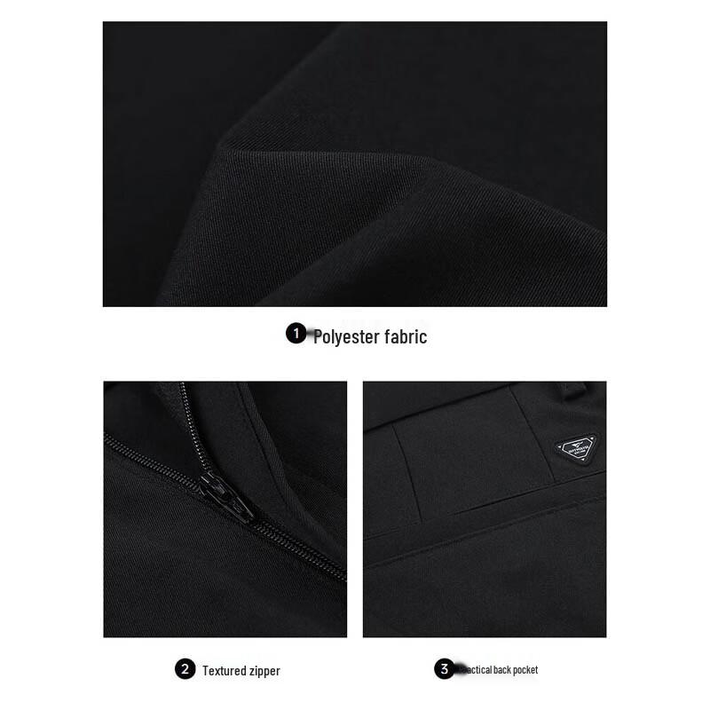 SEPTWOLVES Men's Straight-Leg Anti-Wrinkle Casual Pants