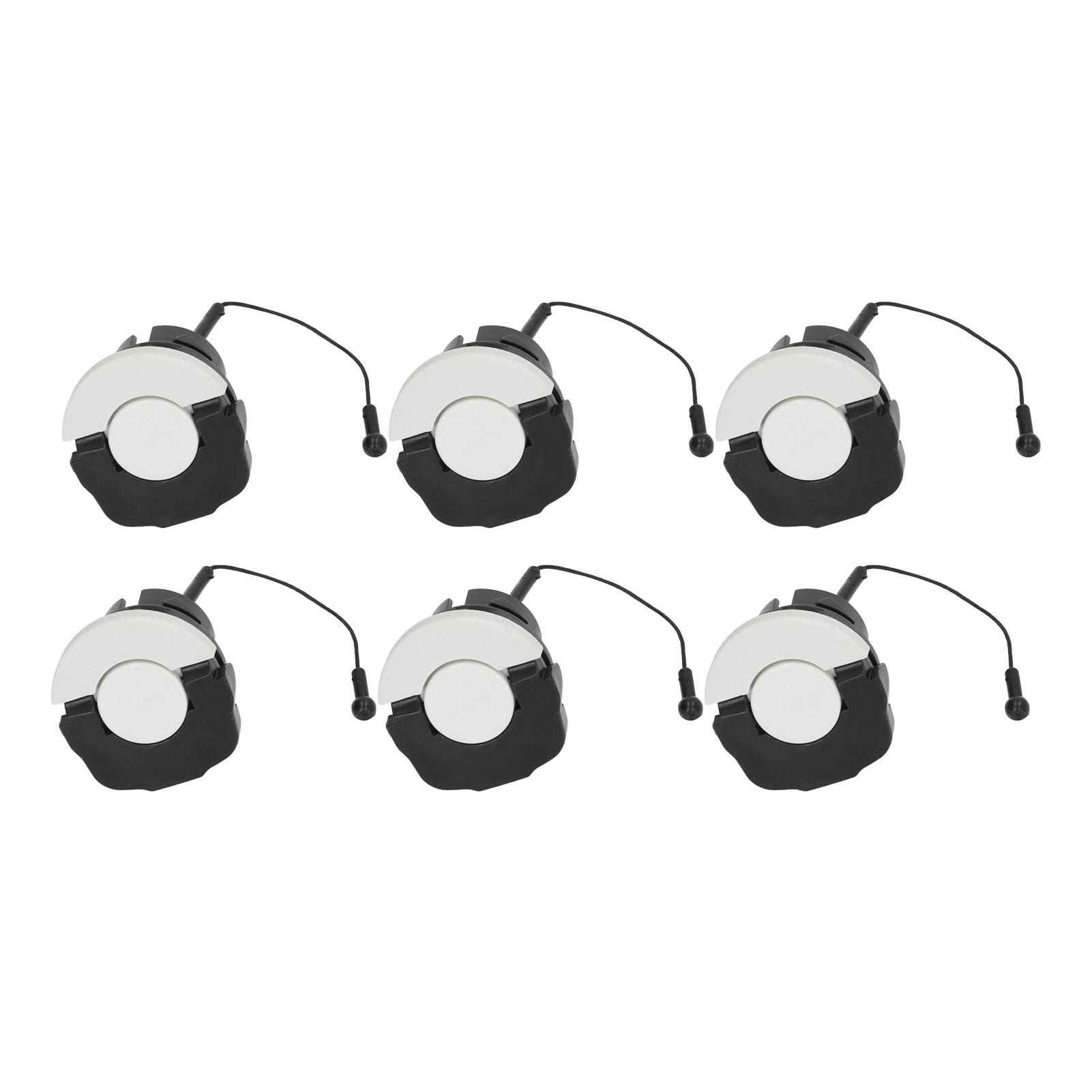

6PCS Gas Fuel Cap Replacement ABS Plastic Chainsaw Oil Caps for STIHL FS100 FS110 MS200 MS210