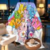 Care Bears Print Blanket - Soft & Comfortable, for Bedroom, Travel, Sofa, Home Decoration - Birthday Christmas Gift for Friend