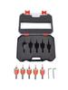 Bit Carrying Case Countersink Drill Bit Portable Total Length Blade Length Uniform Holes Carrying Case Woodworking Tasks Compact