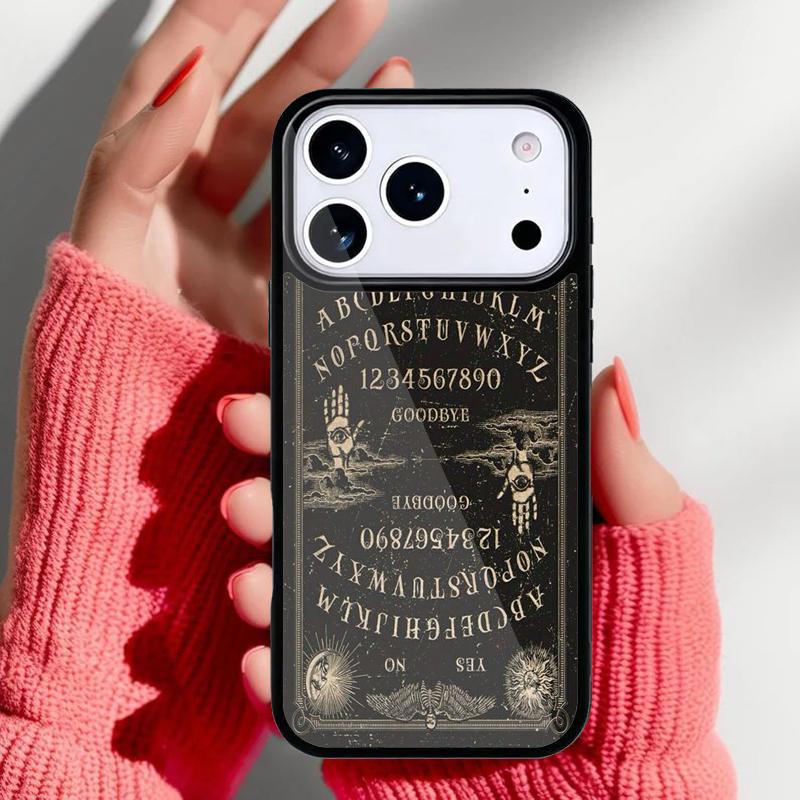 Ouija Board Soft Art Print Phone Case for iPhone 17 Air 16e 15 14 13 Pro Max Back Cover for 12 11 Pro Coque