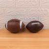 Hot! children's and youth team game rugby PVC inflatable elastic rugby ball sports equipment red brown rugby American football