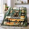 Outdoor Hunting Love Name Blankets Comfortable Soft Lightweight Allseason Multipurpose Blanket For Picnics Sofas Offices Beds Living Rooms Suitable As