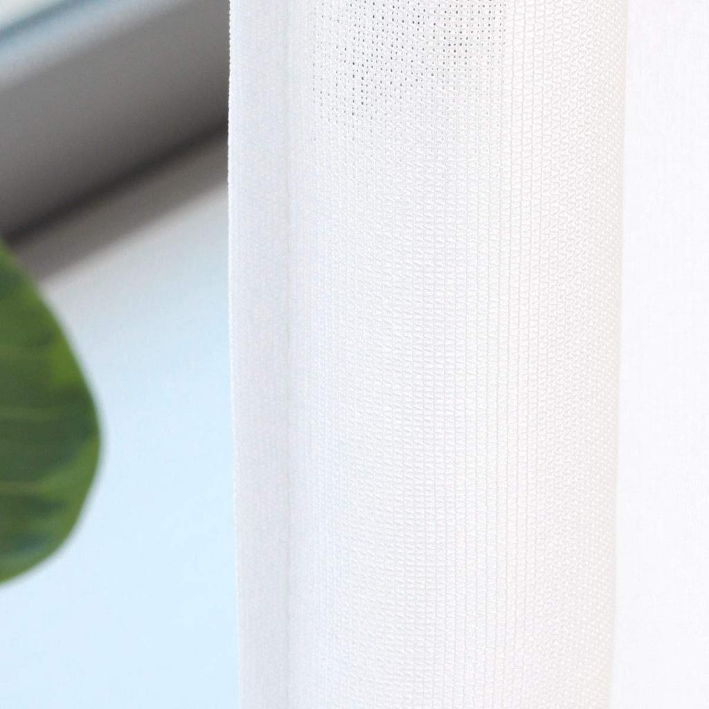 Mirrored lace curtains, opaque at night, UV protection, set of two, 100cm wide x 88cm long, KOM681-10/plain