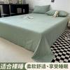 Simple Stripe Bed Sheet Single/Double 3Pcs Bedding Set For Home Dorm