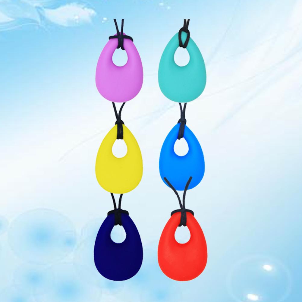 wisedealmates4Pcs Dental Glue Pacifier Chain Teething Neck Chain