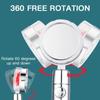 Turbocharged Shower Head Filter Rainfall Shower Head Water Saving High Pressure Shower Head Bathroom High Pressure Shower Head