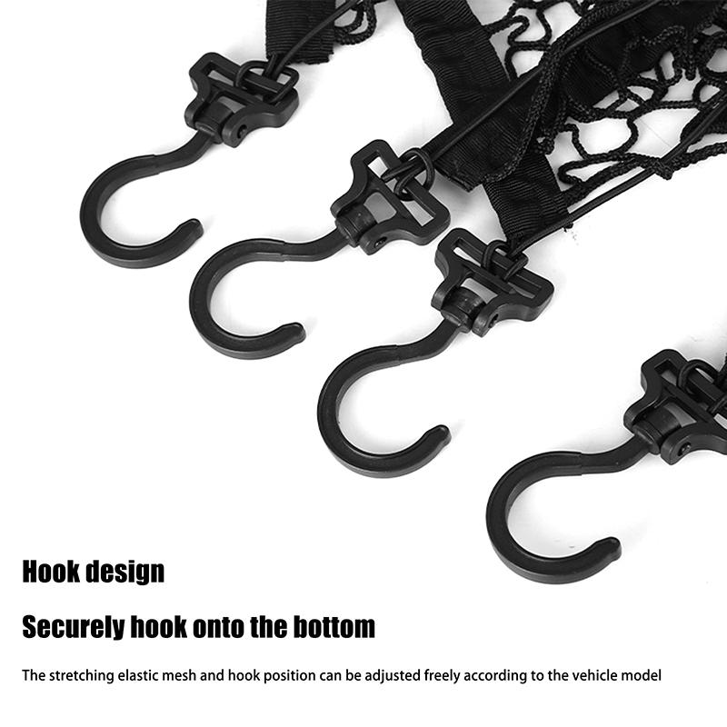 

Сетка для тележки для кемпинга с крюком, грузовая сетка для тележки, сверхпрочная нейлоновая сетка для садовой тележки, складной тележки, пляжной тележки