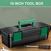 Tool Box Lockable Organizer Storage Toolbox for Workshop Garage Household Large Capacity Dustproof Container Case