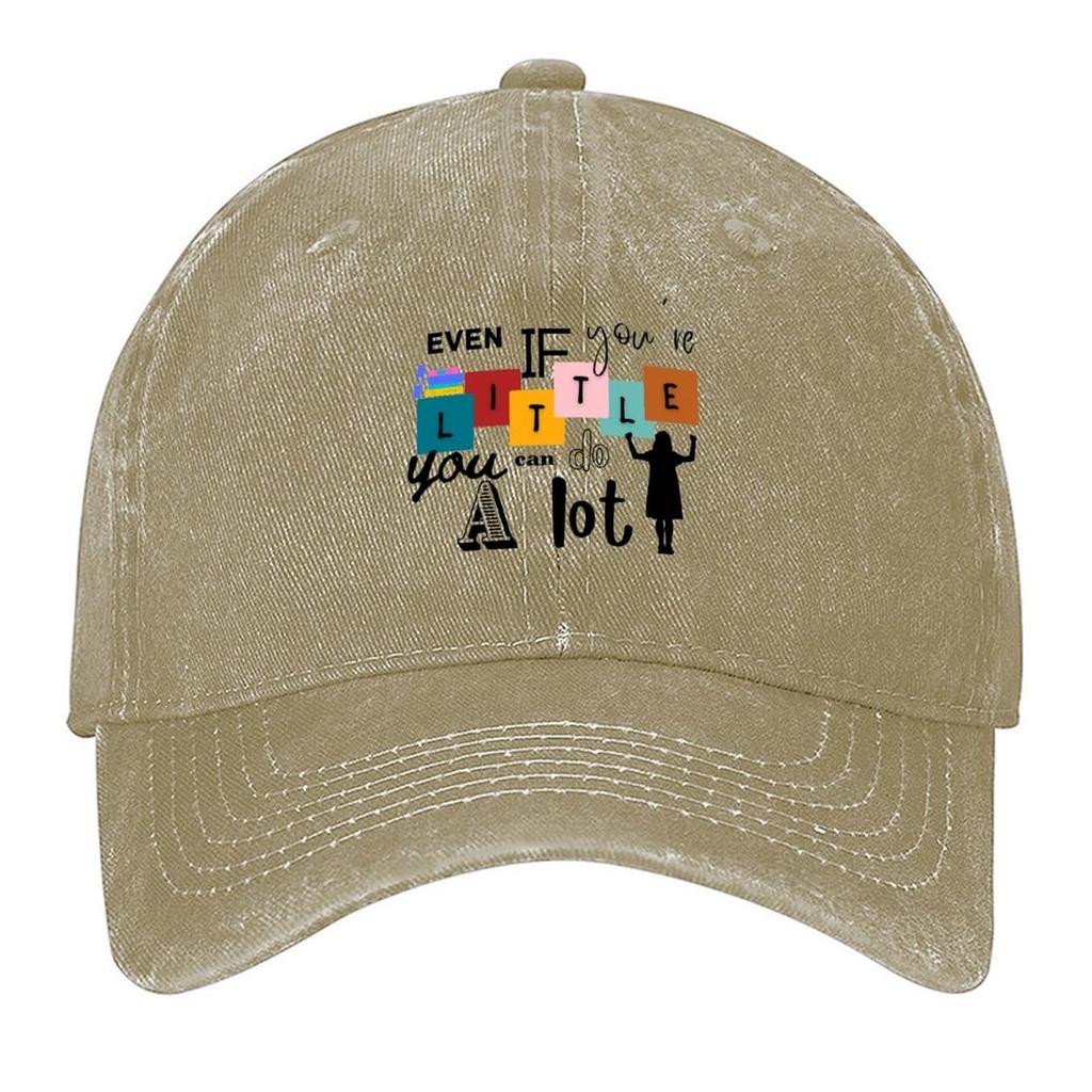 2026 Even If You're Little You Can Do A Lot Matilda Quote Baseball Cap Golf Wear Sun Caps Snapback Cap For Girls Men's